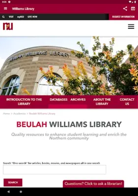 Northern State University android App screenshot 2