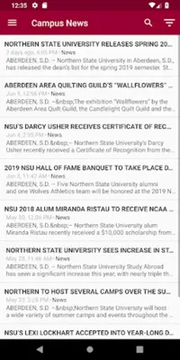 Northern State University android App screenshot 5